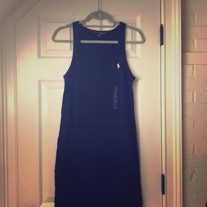 Black cotton dress by Ralph Lauren